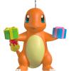 Hallmark Keepsake Mini Christmas Ornaments 2025, Pokémon Squirtle, Charmander, Bulbasaur, Set of 3, Gifts for Gamers(Bulbasaur)