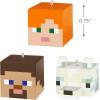 Hallmark Keepsake Plastic Christmas Ornament 2022, Minecraft Axolotl(Alex  Steve  and Arctic Fox)