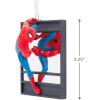 Hallmark Marvel Spider-Man on Window Christmas Ornament, Super Hero Gifts