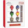Hallmark Marvel Super Heroes Mini Christmas Tree Topper and Ornaments, Set of 5(Mini Ornaments)