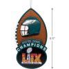 Hallmark NFL Philadelphia Eagles Super Bowl LIX Champions Christmas Ornament, Gifts for Sports Fans