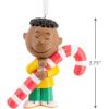 Hallmark Peanuts Franklin with Candy Cane Christmas Ornament, Gifts for Peanuts Fans