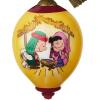 Hallmark Peanuts Ne’Qwa Art Christmas Pageant Christmas Ornament, Hand-Painted Glass, Gifts for Peanuts Fans