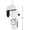 Hallmark Peanuts Snoopy Baseball Player Christmas Ornament, Gifts for Peanuts Fans
