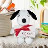 Hallmark Peanuts Snoopy Plush Gift Card Holder, 4.2″, Easter Basket Stuffers(Snoopy Gift Card Holder)