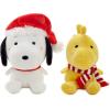 Hallmark Peanuts Snoopy Plush Gift Card Holder, 4.2″, Easter Basket Stuffers(Snoopy and Woodstock)
