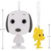 Hallmark Peanuts Snoopy and Woodstock Funko POP! Christmas Ornaments, Set of 2, Pop Culture Gifts