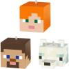 Hallmark Keepsake Plastic Christmas Ornament 2022, Minecraft Axolotl(Alex  Steve  and Arctic Fox)