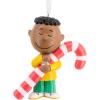 Hallmark Peanuts Franklin with Candy Cane Christmas Ornament, Gifts for Peanuts Fans