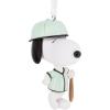 Hallmark Peanuts Snoopy Baseball Player Christmas Ornament, Gifts for Peanuts Fans