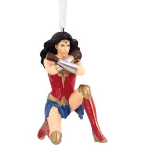 Hallmark DC Justice League Mystery Christmas Ornaments, Set of 2(Wonder Woman)