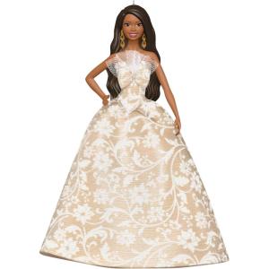Hallmark Keepsake Christmas Ornament 2025, 2025 Latina Holiday Barbie, Gifts for Barbie Fans(2025 Black Holiday Barbie)