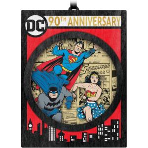 Hallmark Keepsake Christmas Ornament 2025, DC Comics 90th Anniversary DC Through The Ages, Papercraft, Gifts for DC Comics Fans(DC Comics 90th Anniversary)