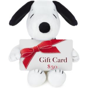 Hallmark Peanuts Snoopy Plush Gift Card Holder, 4.2″, Easter Basket Stuffers(Snoopy Gift Card Holder)