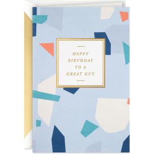 Hallmark Signature Birthday Card for Him (Superman Silhouette)(Great Guy)