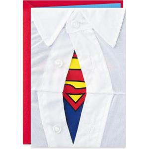 Hallmark Signature Birthday Card for Him (Superman Silhouette)(Superman Silhouette)