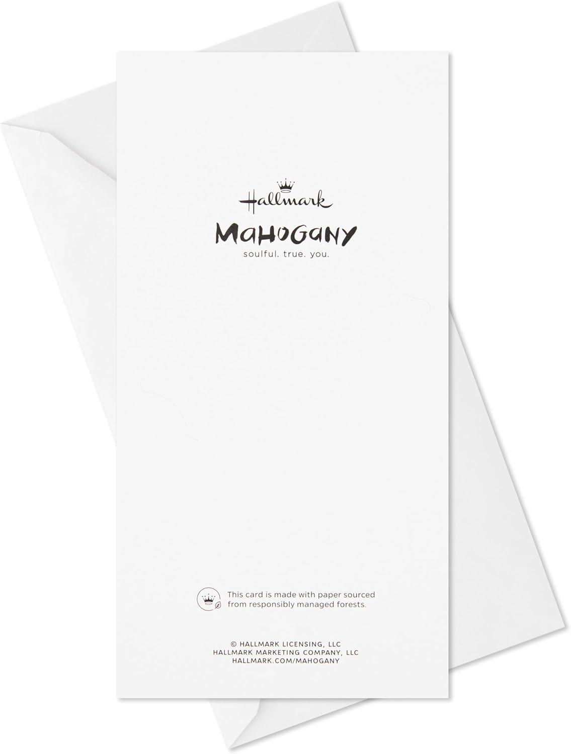 imageHallmark Mahogany Christmas Money or Gift Card Holders 6 Cards with Envelopes Black Santa with ReindeerBlack Santa Money Holders