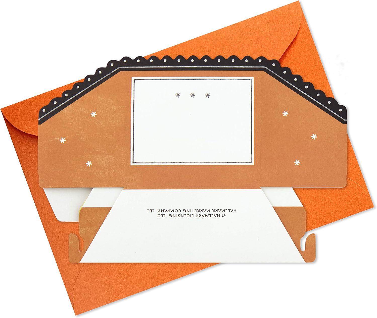 imageHallmark Paper Wonder Shoebox Funny Pop Up Halloween Card Happy HallowienerCat and Pumpkin