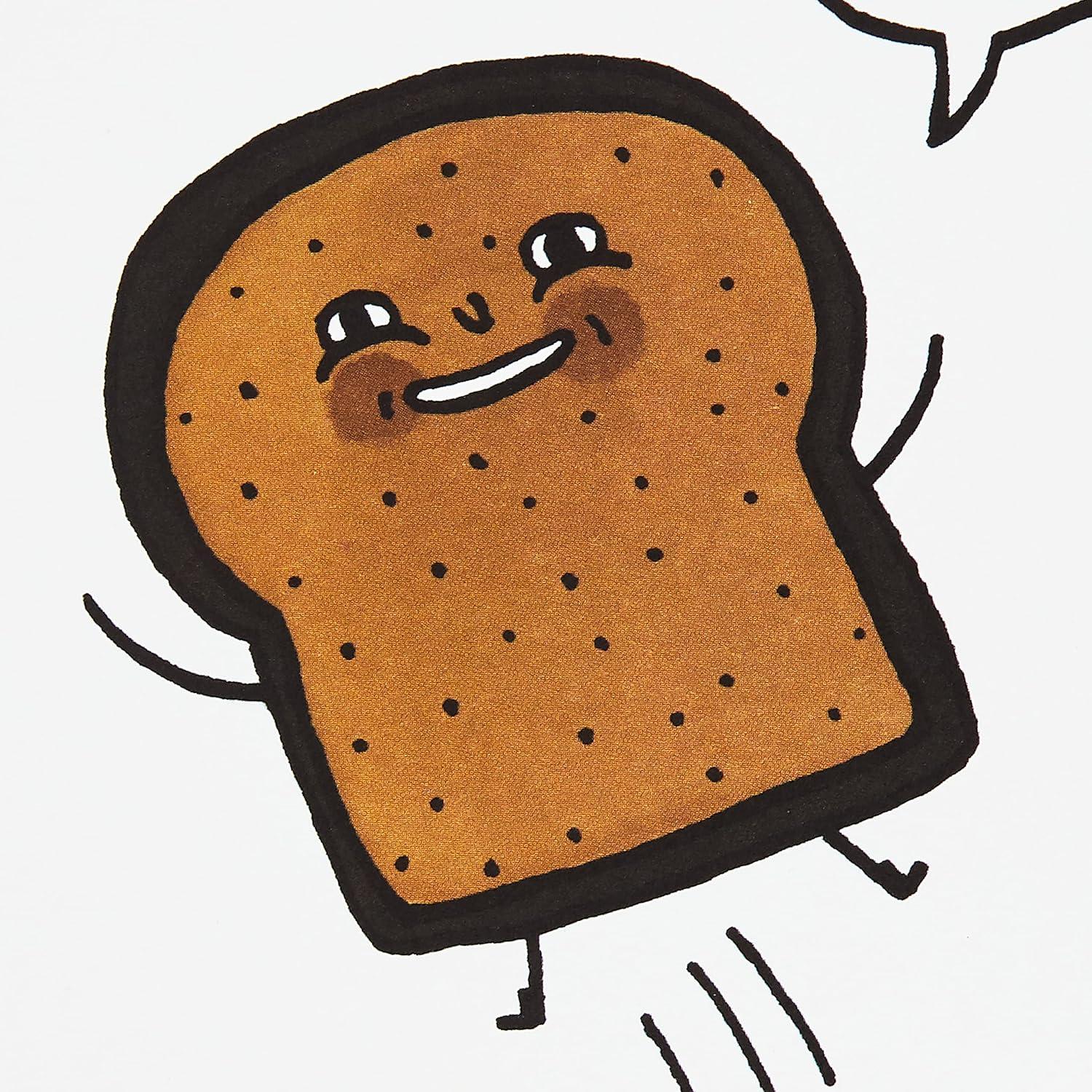 imageHallmark Shoebox Pack of 2 Funny Birthday Cards Toast and Goldfish