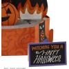 Hallmark Paper Wonder Shoebox Funny Pop Up Halloween Card (Happy Hallowiener)(Witch’s Cauldron)