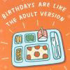 Hallmark Shoebox Funny Birthday Card (Delicious Unicorn)(Orange)