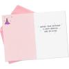 Hallmark Shoebox Funny Birthday Card (Delicious Unicorn)(White)