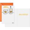 Hallmark Shoebox Pack of 2 Funny Birthday Cards (Toast and Goldfish)
