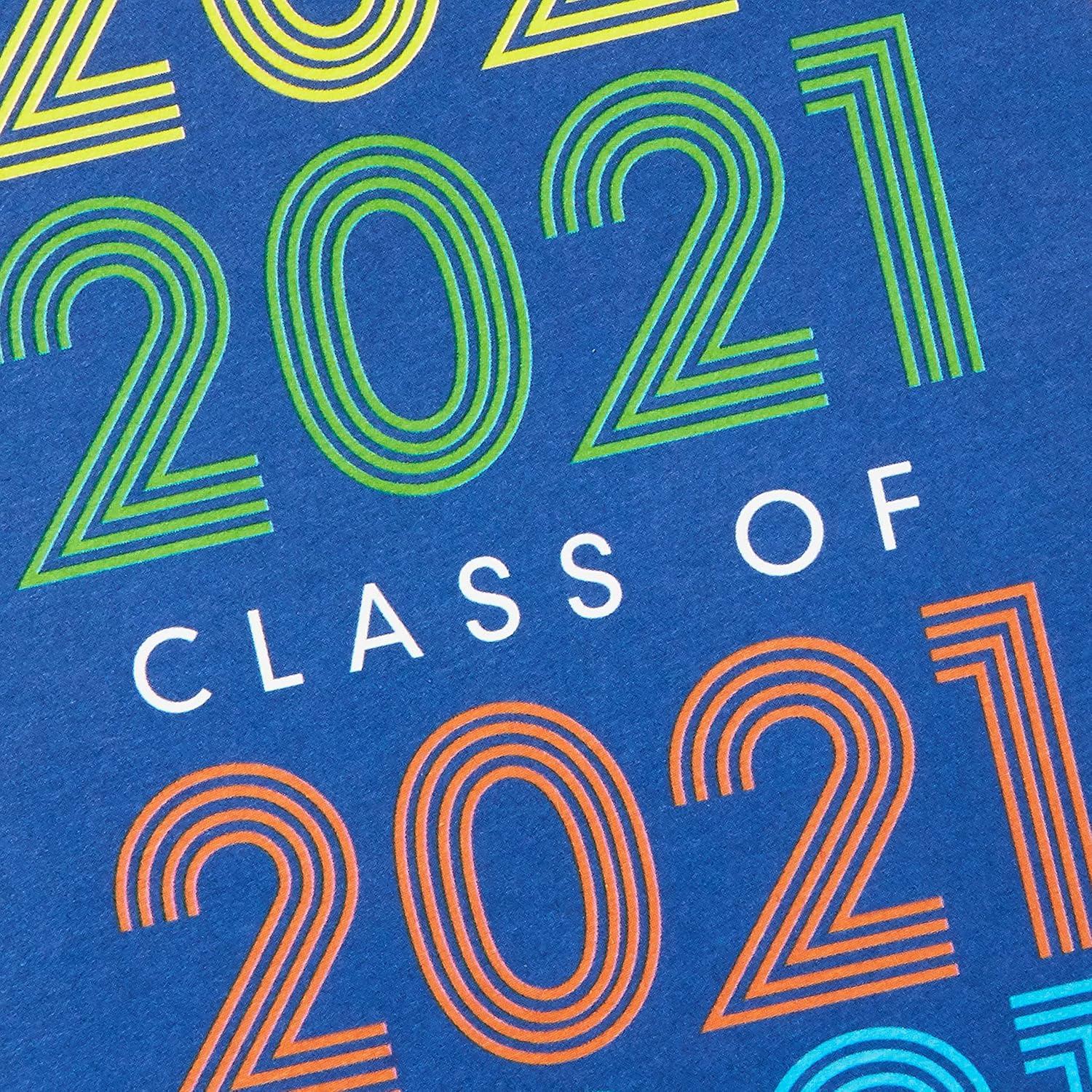 imageHallmark 2021 Graduation Party Invitations 20 Invites with Envelopes Retro Blue2021 Party 20 Party Invitations