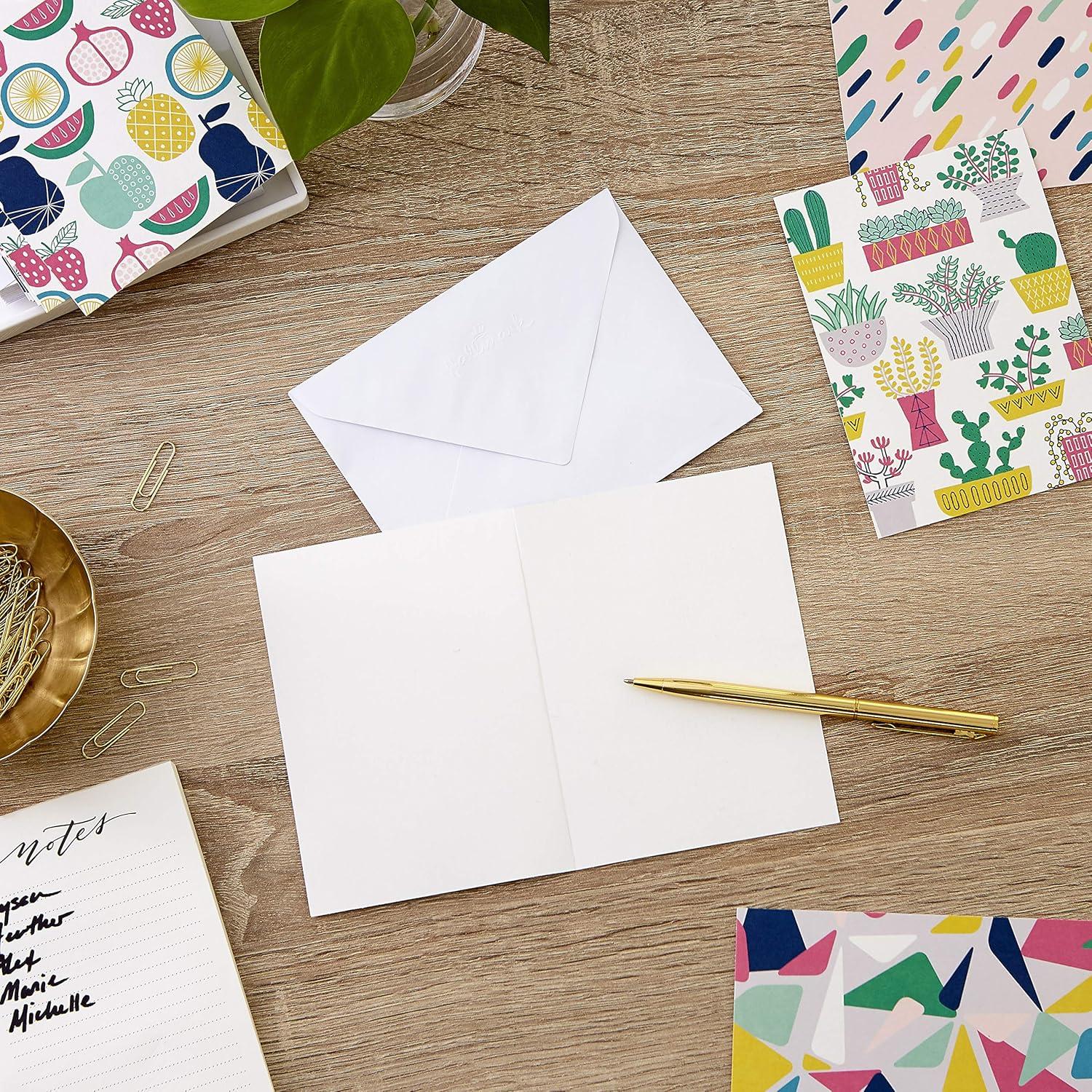 imageHallmark Blank Cards Assortment Succulents and Fruits 48 Cards with Envelopes 5STZ5118Multicolor