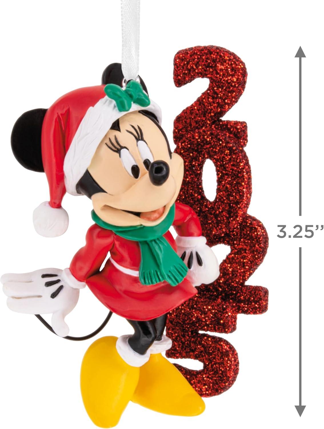 imageHallmark Disney Minnie Mouse 2025 Christmas Ornament Gifts for Disney Fans