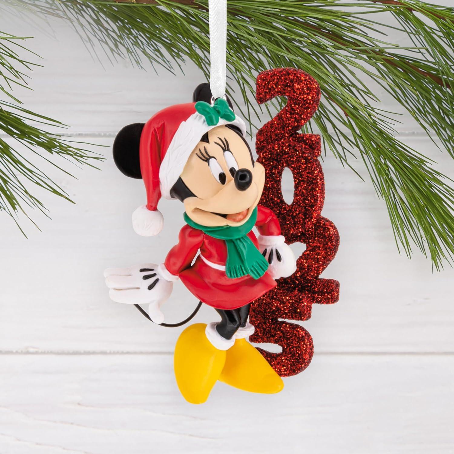 imageHallmark Disney Minnie Mouse 2025 Christmas Ornament Gifts for Disney Fans