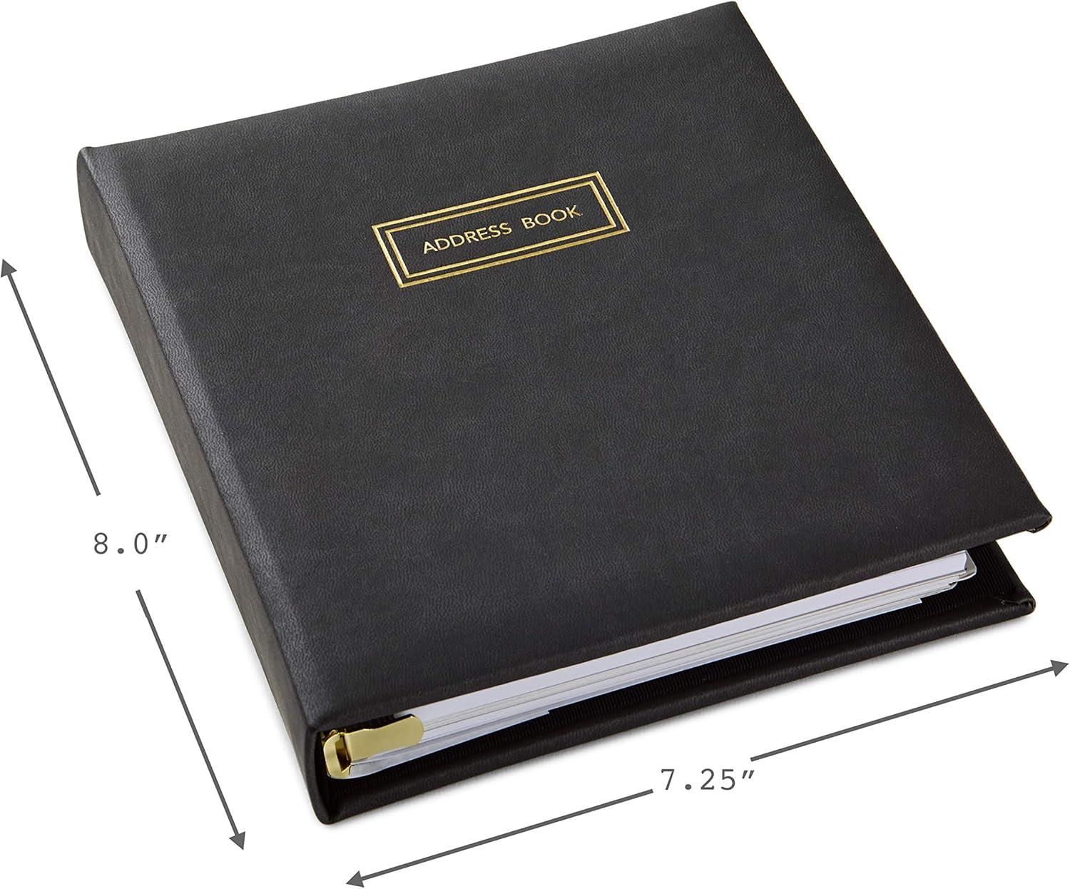 imageHallmark Refillable Address Book CharcoalCharcoal