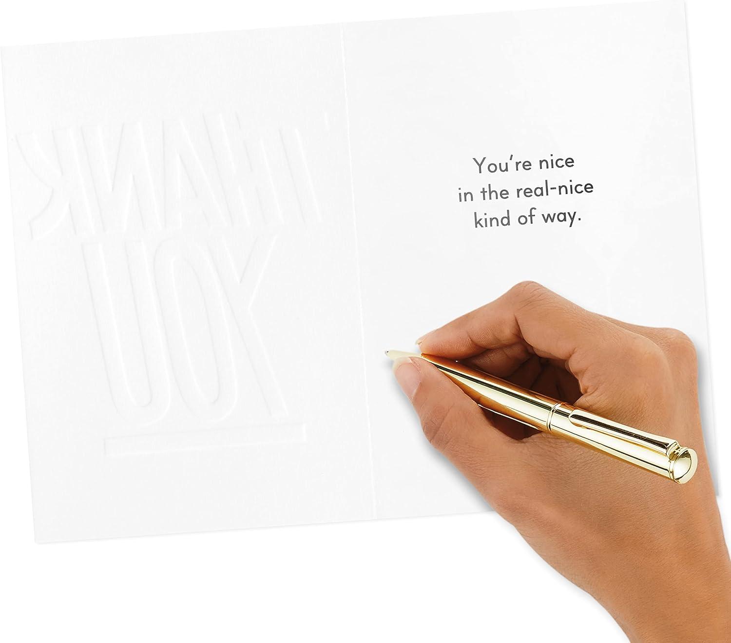 imageHallmark Thank You Cards Assortment Thanks a Million 12 Cards and Envelopes