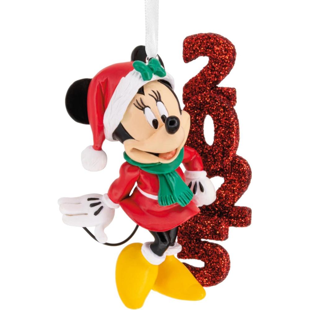 imageHallmark Disney Minnie Mouse 2025 Christmas Ornament Gifts for Disney Fans