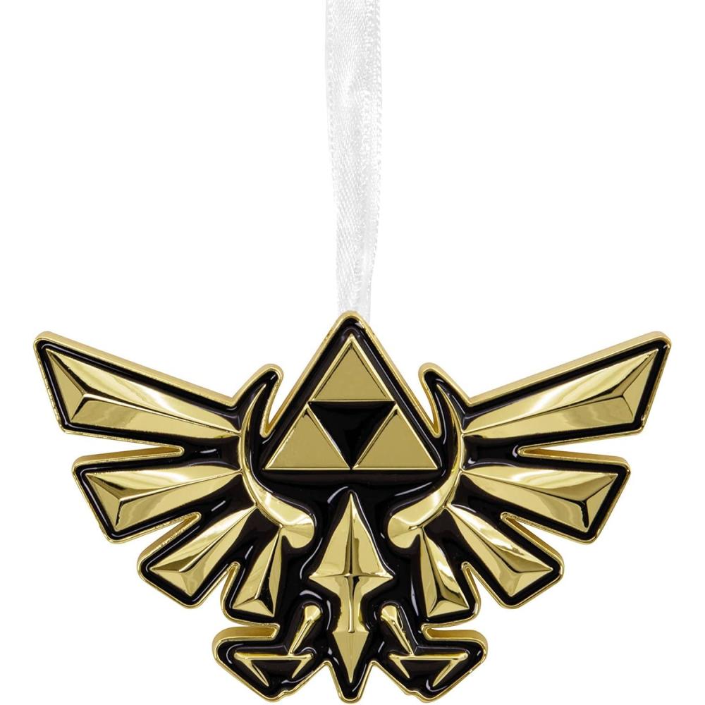 imageHallmark Nintendo The Legend of Zelda Link Christmas OrnamentCrest of Hyrule