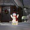 36 Inch Hallmark Keepsakes Christmas Snowtop Lodge Snowman Holiday Outdoor LED Yard Decor
