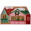 Hallmark – Doormat, Outdoor Coir Mat for Christmas, Holiday Home Decor (House Multicolor, 18″ x 30″)(House Multicolor)