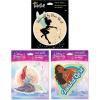 Hallmark Disney Princess Stickers for Water Bottles, Planners, Notebooks (Pack of 3) Tinkerbell, Ariel, and Moana