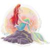 Hallmark Disney Princess Stickers for Water Bottles, Planners, Notebooks (Pack of 3) Tinkerbell, Ariel, and Moana