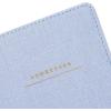 Hallmark Hardcover Address Book (Blue Chambray)