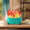 Hallmark Shoebox Dumpster Fire Plush with Sound and Motion (I Will Survive) Gift for Friends, Coworkers, Easter Gifts for Kids(Dumpster Fire)