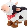 Hallmark Singing Cow Plush Toy with Motion (Boot Scootin’ Boogie) Gift for Kids, Friends, Animal Lovers, Easter Gifts for Kids(Boot Scootin’ Boogie)