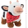 Hallmark Singing Cow Plush Toy with Motion (Boot Scootin’ Boogie) Gift for Kids, Friends, Animal Lovers, Easter Gifts for Kids(Boot Scootin’ Boogie)