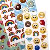 Hallmark Stickers for Kids (Pack of 258 Stickers, 16 Sheets—Mermaids, Rainbows, Hearts, Dogs, Cats, Donuts)(Variety Pack Stickers)