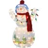 36 Inch Hallmark Keepsakes Christmas Snowtop Lodge Snowman Holiday Outdoor LED Yard Decor