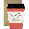 Hallmark Pack of Thank You Cards (15 Thank You Notes with Envelopes, Coffee Cup)