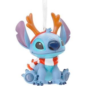 Hallmark Disney Stitch Reindeer Stitch Christmas Ornament, Gifts for Disney Fans