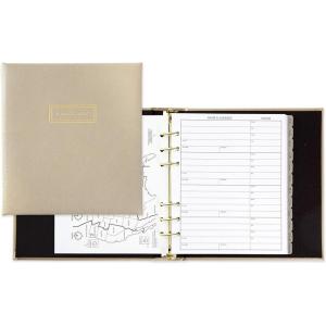 Hallmark Refillable Address Book (Cream)(Cream)