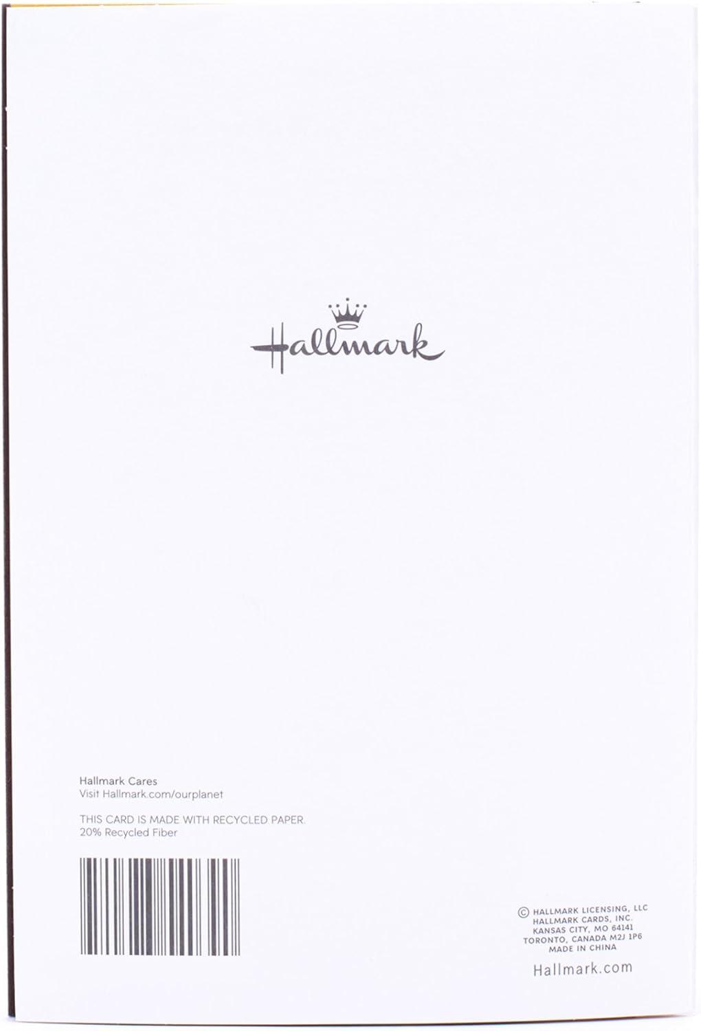 imageHallmark Birthday Card for Husband Branches and LeavesBrown and Blue Floral