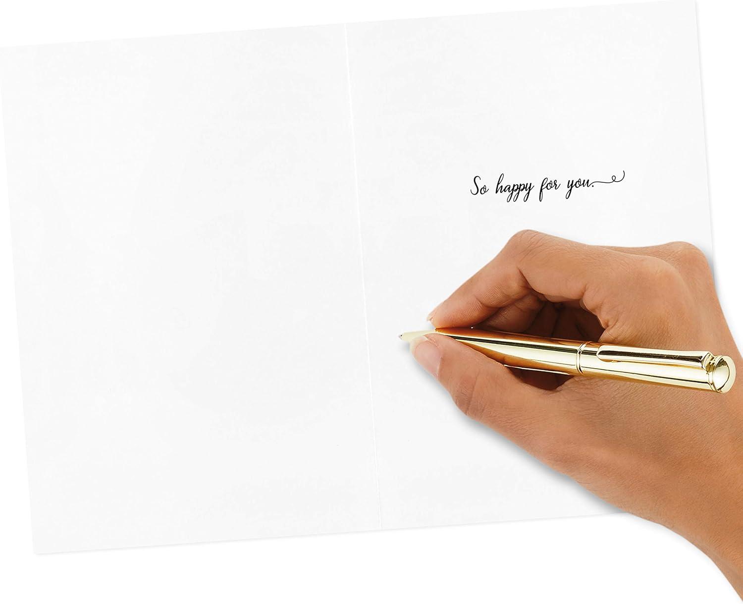 imageHallmark Congratulations Cards Assortment Bravo Boxed Set of 12 Cards with Envelopes for Graduation Promotion Wedding All Occasion